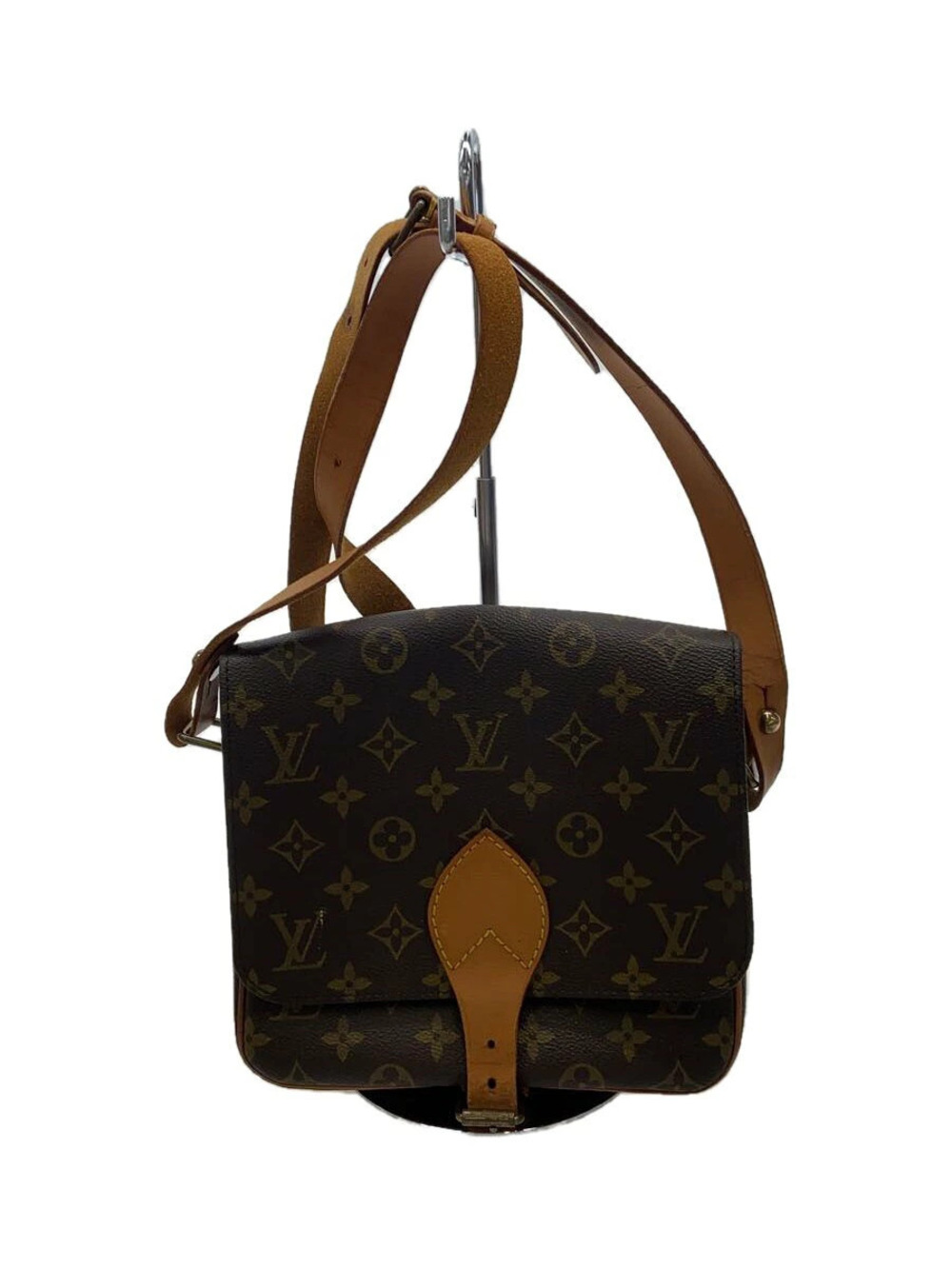 Louis Vuitton Cartouchiere Monogram Canvas Brown